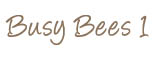 Busy Bees Table Topper